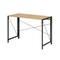 Space Solutions Desk, 21.625 in D X 29.75 in H, 43.375 in W X Steel, Black / Teak 24969 - alternate 4